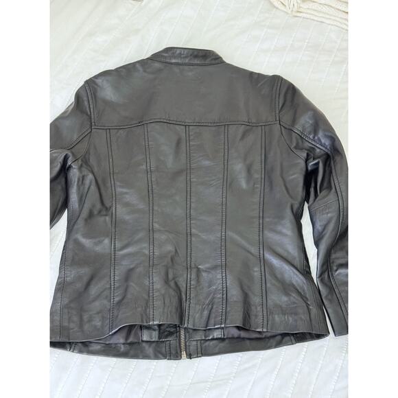 Milwaukee Leather SFL2825 Snap Collar Lambskin Motorcycle Leather Jacket Size M - Picture 14 of 14